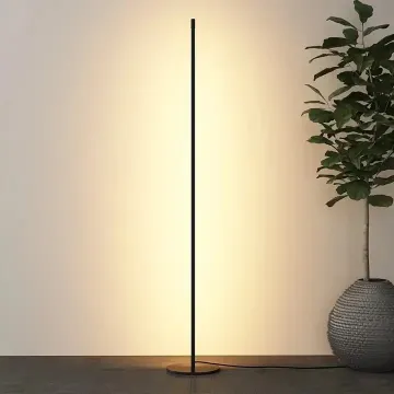 Modern Standing LED Corner Space-Saving Minimalist Office Home Floor Lamp