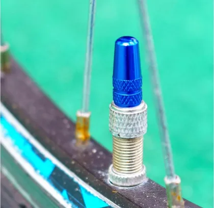 Bicycle Tyre Valve Caps for Dunlop or Presta Valves