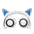 Kedi kulak hoparlörlü çocuklar için konforlu kulaklık