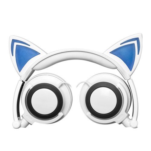 Auriculares cómodos para niños con parlantes tipo oreja de gato