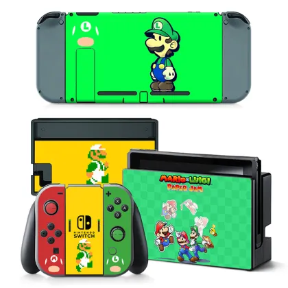 nintendo switch sticker skin for video game console