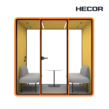Acoustic Pod for Two with Smart Ventilation System