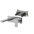Black Matte Wall Mounted Bathroom Basin Faucet
