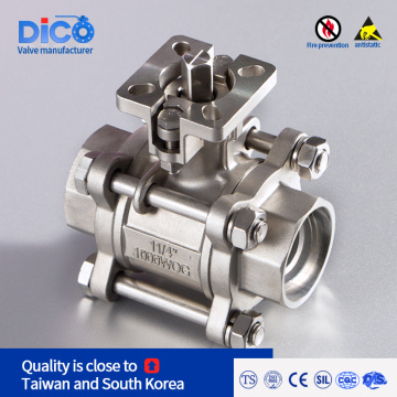 high quality 3PC Socket Weld Ball Valve