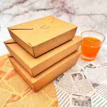 1200ML 41OZ Paperboard Fried Chicken Salad Box