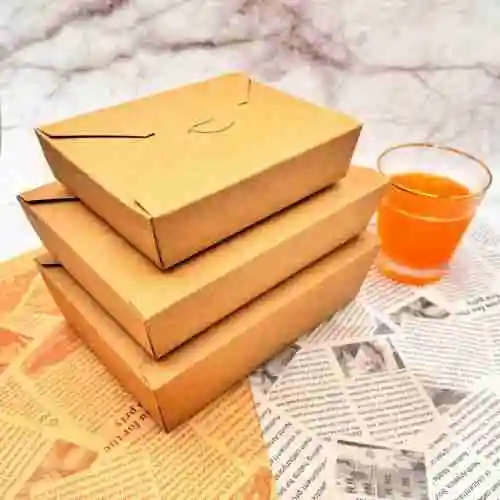 1200ML 41OZ Paperboard Fried Chicken Salad Box