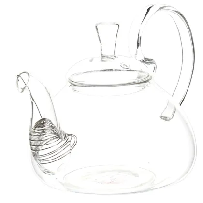 manufacturer china promotion gift OEM pyrex glass teapot