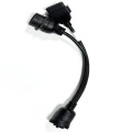 CUMMINS 9 pin maschio a 9 pin femmina OBDII 16 pin femmina Y splitter cavo diagnostico lunghezza 330 mm