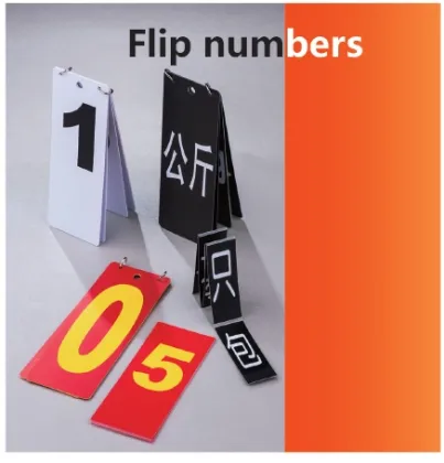 Flip Numbers Supermarket Price Chart