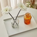 High end glass aromatherapy oil bottle