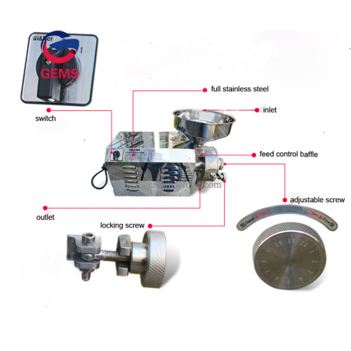 Máquina de café polvo de molinillo de soja de maíz