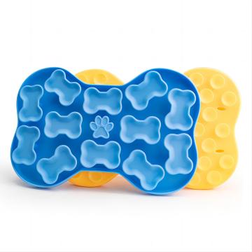 Custom Slow Feeder Silicone Dog Lick Mat with Suction Cups