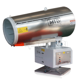 automatic dust prevent sprayer fog cannon