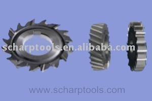 Side and face milling cutter High speed steel