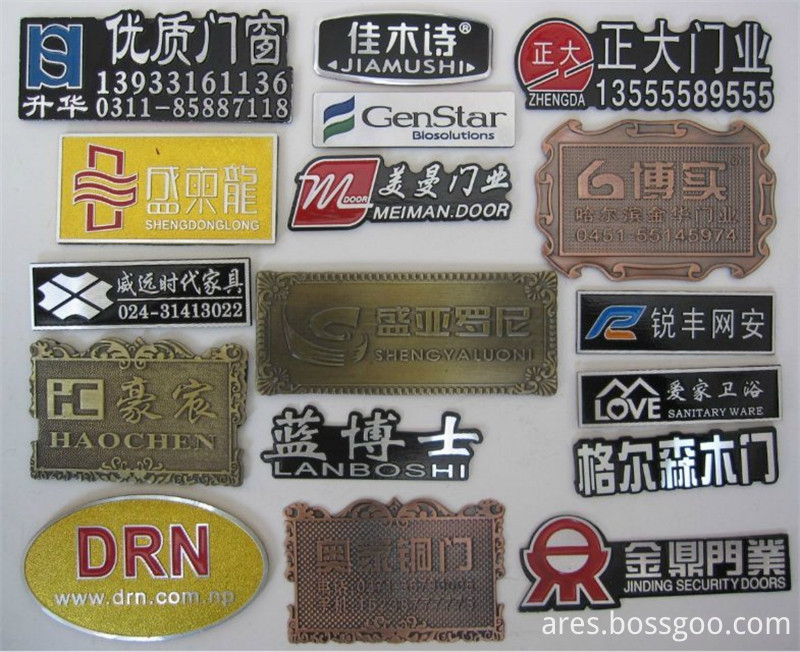 Aluminum Nameplate