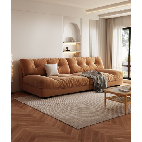 Современный слоеный расслабляющий секционный диван