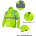 Wholesale High Visibility Waterproof Work Jacket Rain Coat