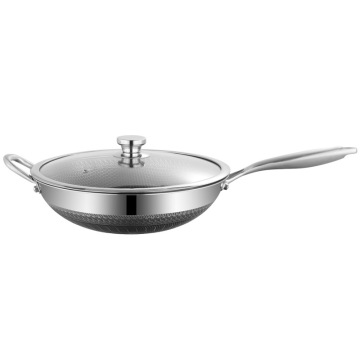 316 Pan Wok Stainless Steel Vs 304 Non-Stick Pan: Perbandingan Keluli Tiga Lapisan