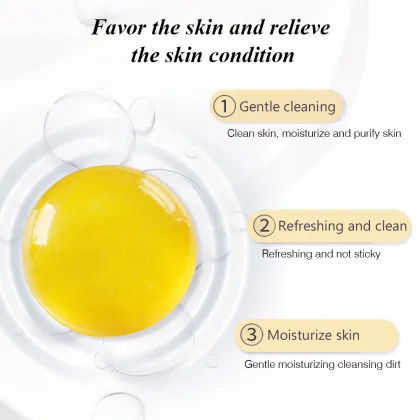 Guanjing Snail Repair Facial Cleansing Soap: Damage Skin Repair, Moisturizing, and Oil Control