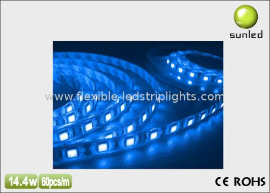 14.4w / M Multi Flexible Led Strip Lights Full Color Decoration
