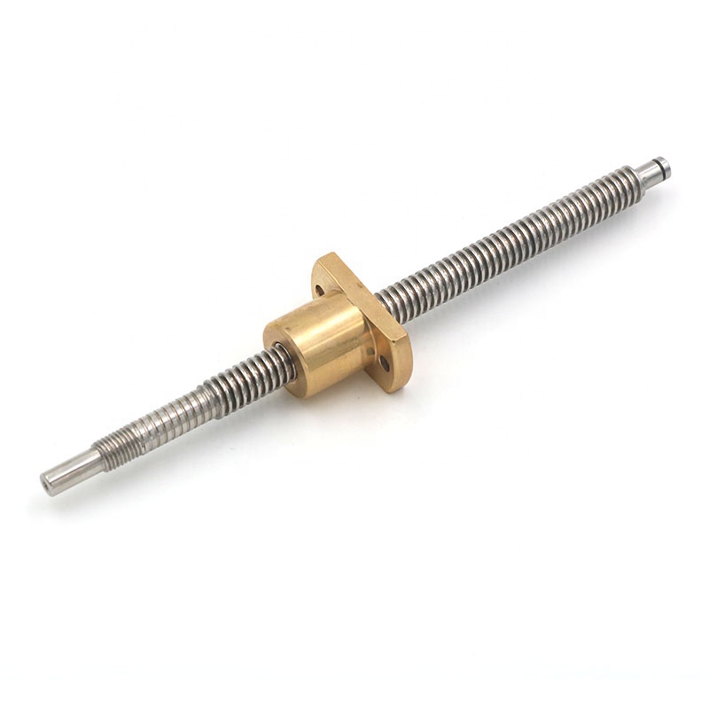 Lead screw with brass nut diameter10mm lead2mm