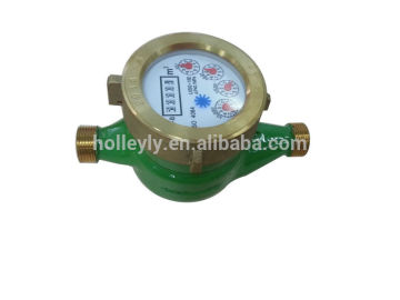 Multi jet brass cold water meter