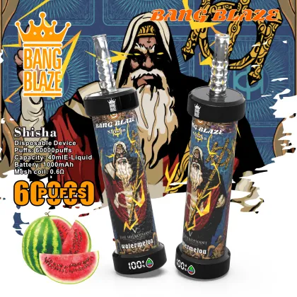 Bang Blaze Shisha 60000 Puffs disposable vape