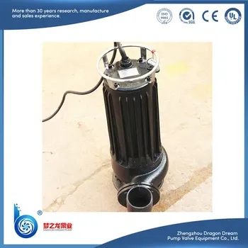 sewage crusher submersible Pump, cutting submersible pumps