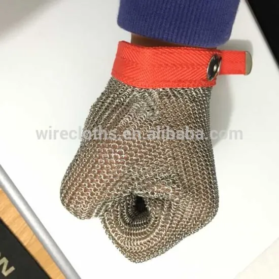 High quality glove stainless steel glove for cut meet