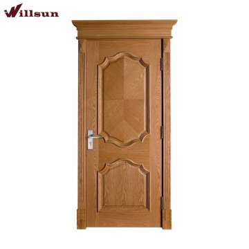Quality assurance french style wooden single swing door for sale