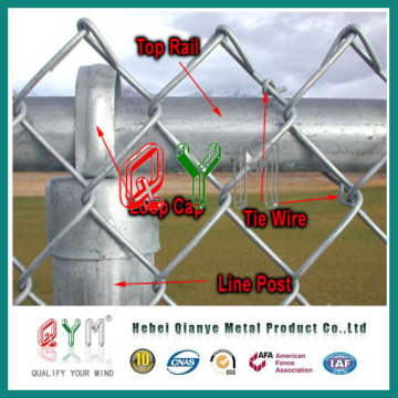 Qym-Chain Link Fence with Round Post