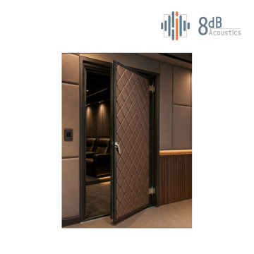 Premium Steel Acoustic Door with Velvet Finish