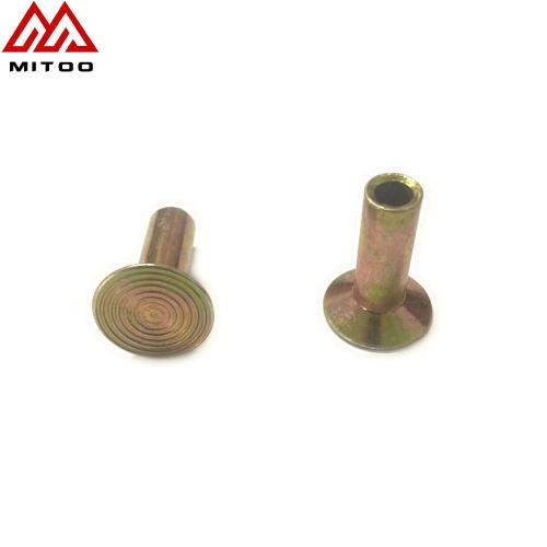 Triangle Shape Metal Flat Head Rivets for Bag