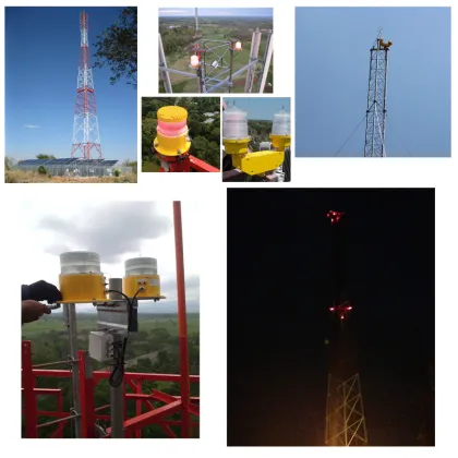 Point Lighting for Air Flight Obstruction Lights - Medium Intensity