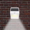 Sensor de movimiento de estilo V luz de pared solar a prueba de agua