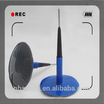 Puncture repair mushroom plugs