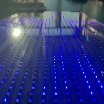 Alta folga p5 / 10 LED tela transparente