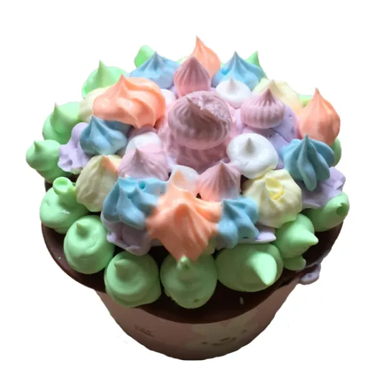 DIY Craft Kit: Explore Whipped Creme, Mousse Paint, and Light Liquid Clay with Piping Nozzles for Creative Handcrafts