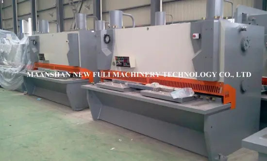 QC11y Series Metal Sheet Guillotine Shearing Machine