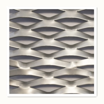 Expanded Metal Screen Aluminum Facade Cladding for Building