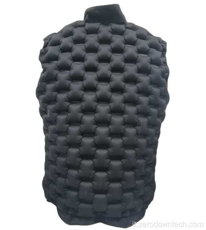 gilet per sport all&#39;aria aperta caldo aria gilet gonfiabile ad aria