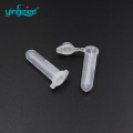 2ml ống ly tâm vi mô dưới đáy nhựa