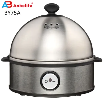 Electric Omelet Poached Scrambled Egg Cooker Soft Medium Hard-Boiled Omelet Steaming or Reheating Foods Egg Boiler