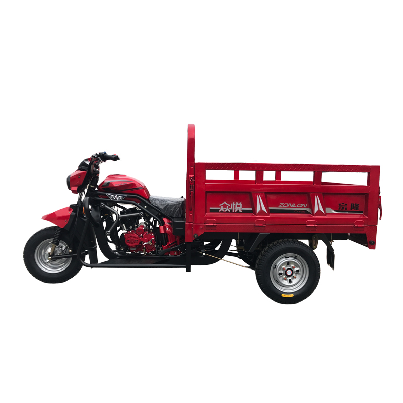 Stable and durable fuel motor tricycle