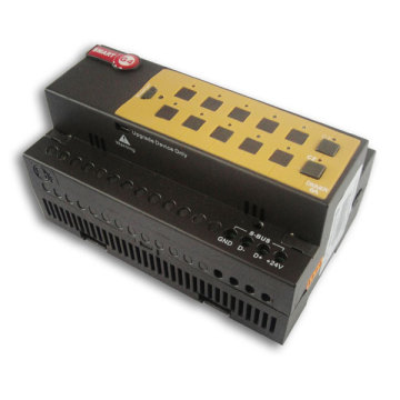 Building Automation Control Technology System Din-Rail Dimmer Module 6ch 2Amp /ch