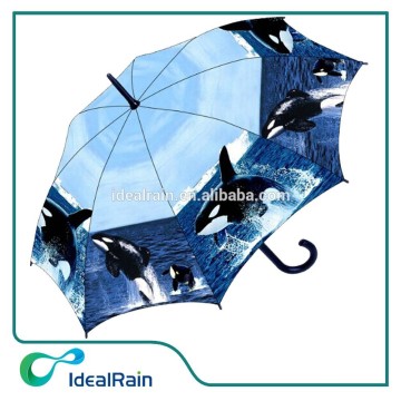 New design auto open sea world heated umbrella