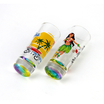 High-Quality Custom Logo Sublimation Printed Wine Cups, Souvenir Shot Glasses (1oz)