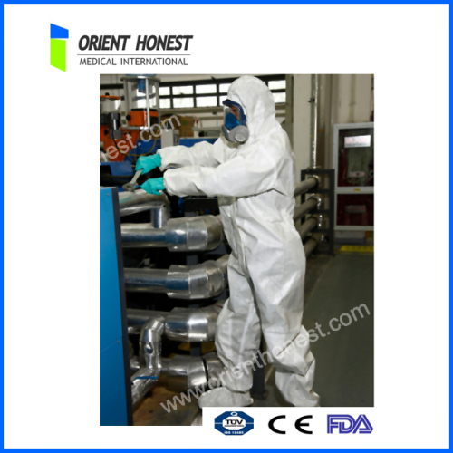 Waterproof Disposable Nonwoven Working Coverall / Work Overall