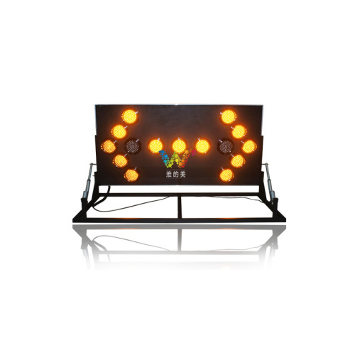 lifting-stand aluminum LED arrow signal traffic sign board