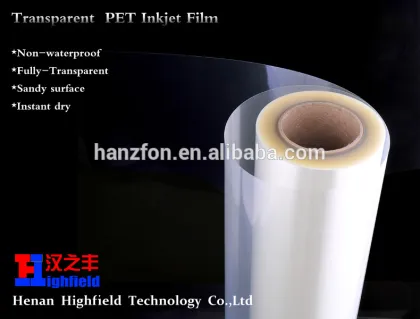 One Side Coating Matte Inkjet Film In Nanyang For Plate Making
